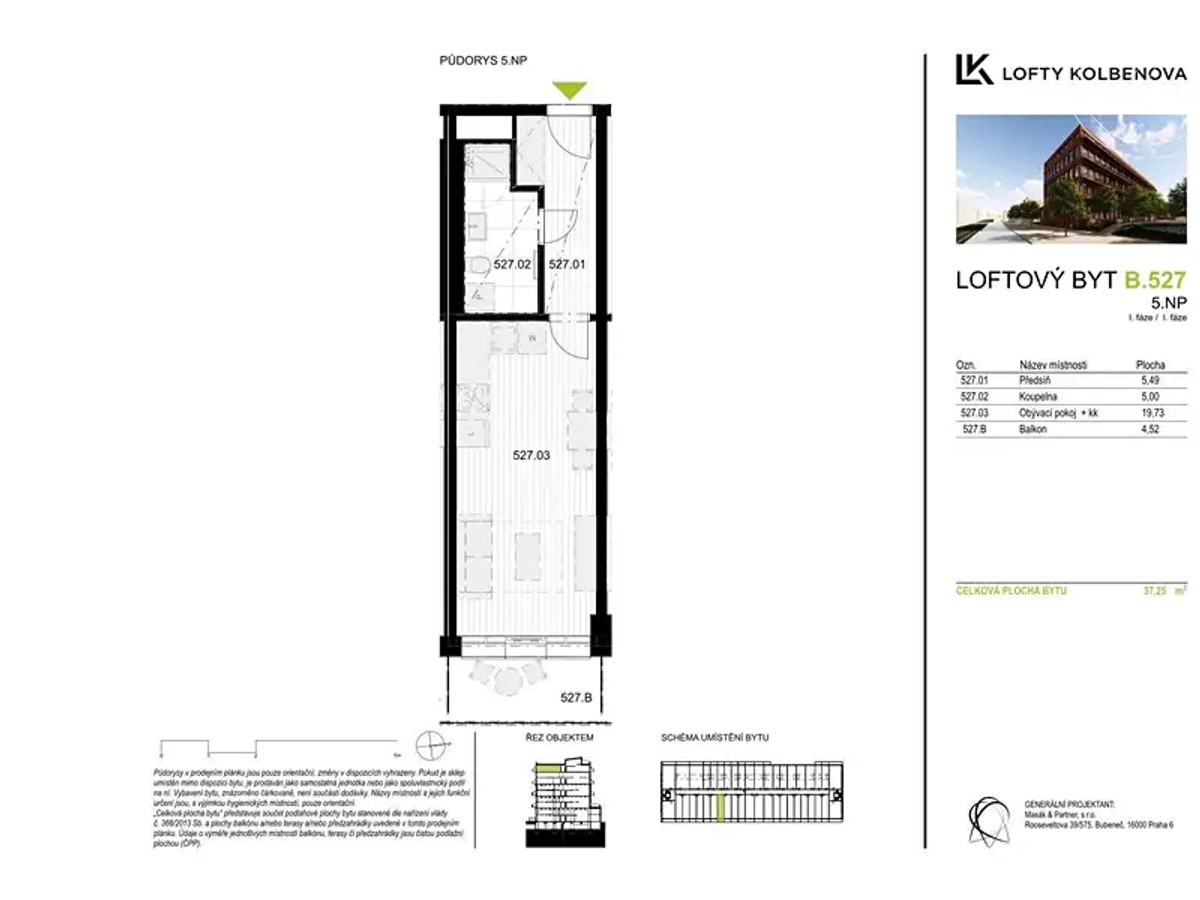 Prodej bytu 1+kk 32 m²