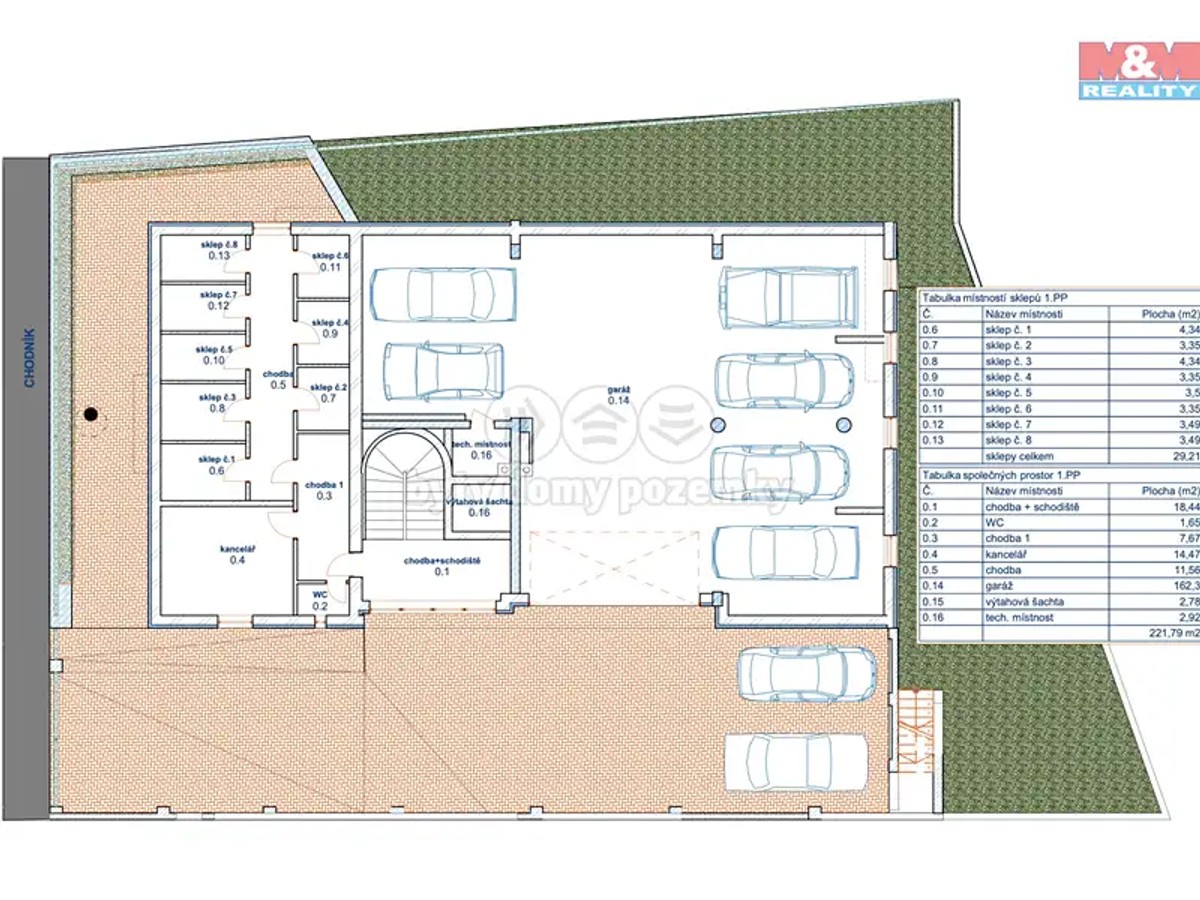 Prodej domu 895 m², pozemek 1336 m²