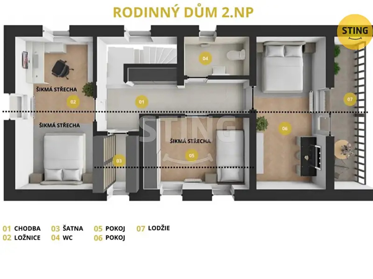 Prodej domu 135 m², pozemek 1343 m²