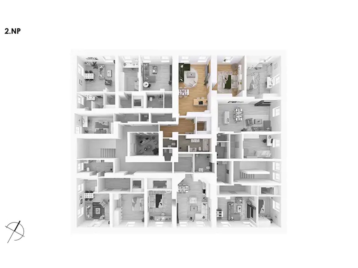 Prodej bytu 2+kk 78 m²