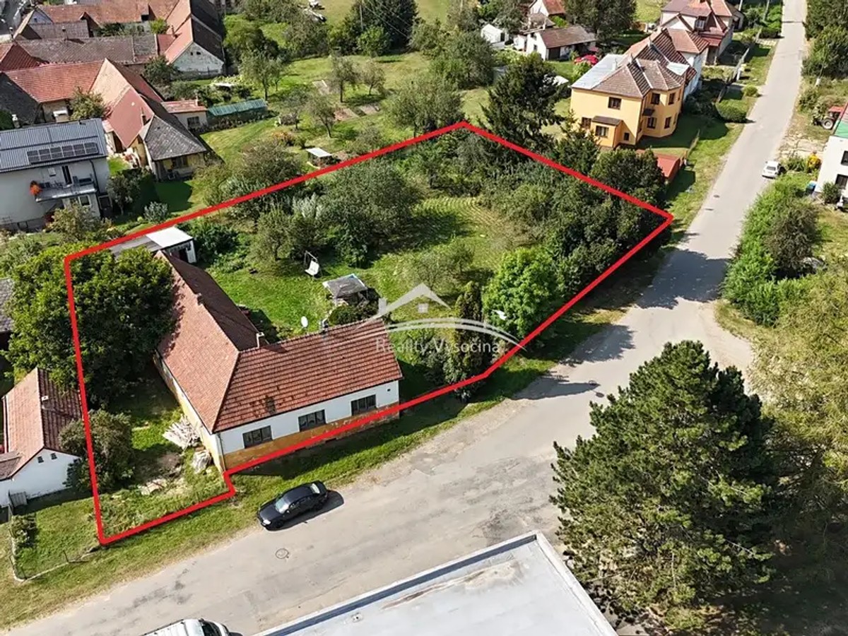 Prodej chalupy 100 m², pozemek 1623 m²