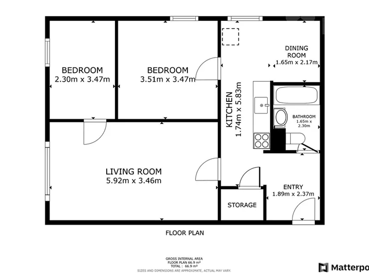 Prodej bytu 3+1 64 m²