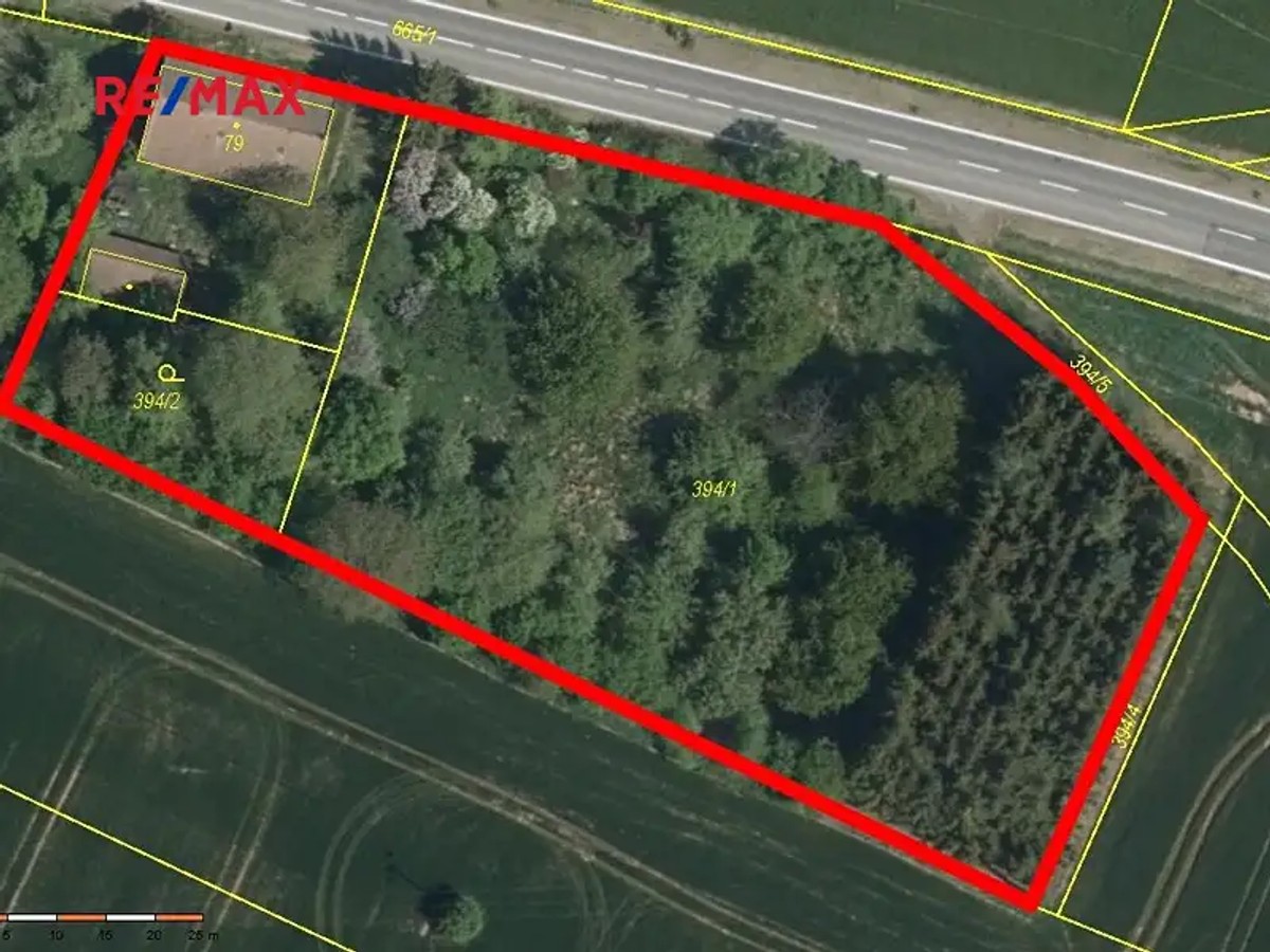 Prodej stavebního pozemku 5670 m²
