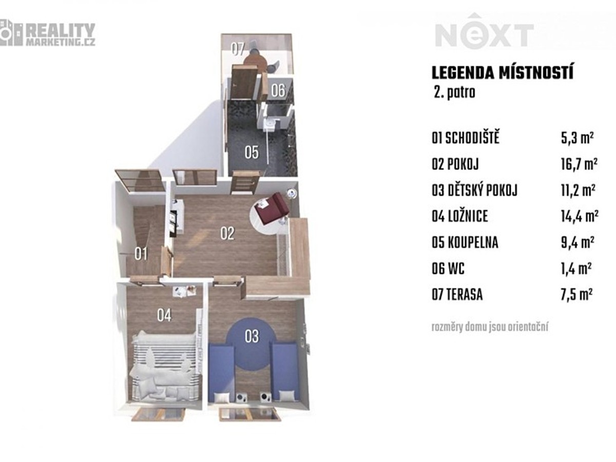 Prodej domu 118 m², pozemek 1011 m²