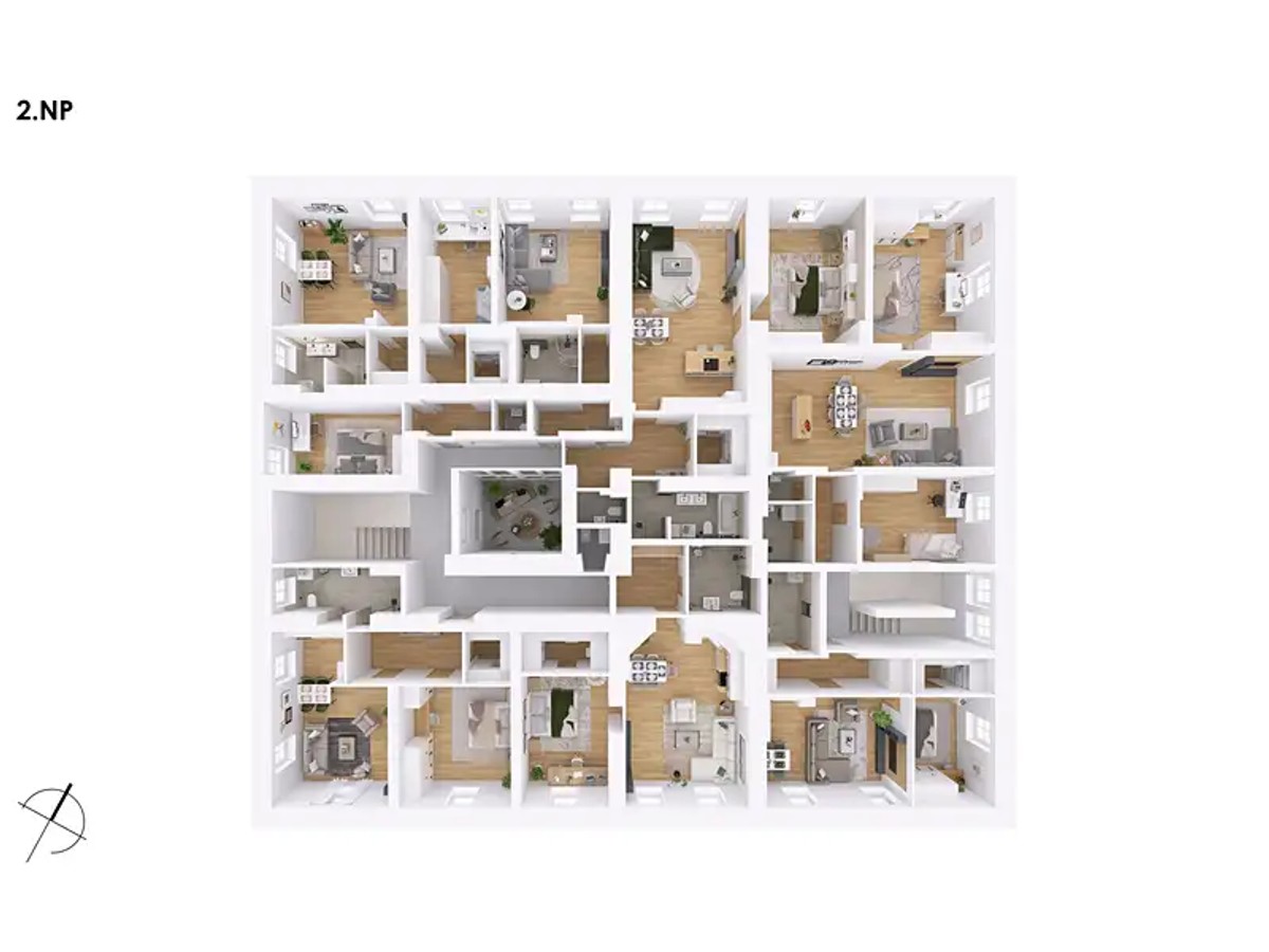 Prodej bytu 3+kk 75 m²