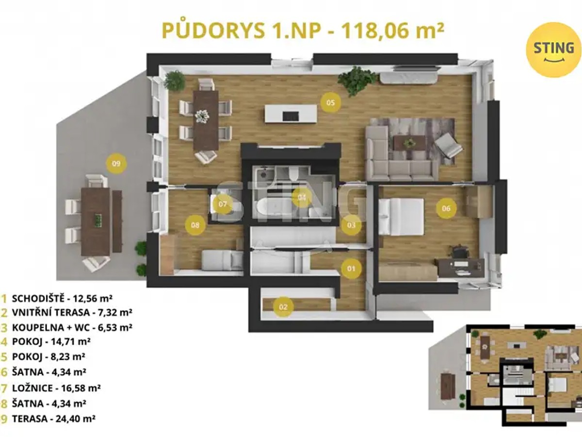 Prodej domu 164 m², pozemek 474 m²