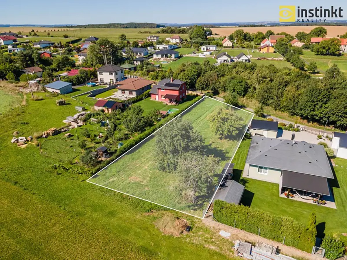 Prodej stavebního pozemku 1188 m²