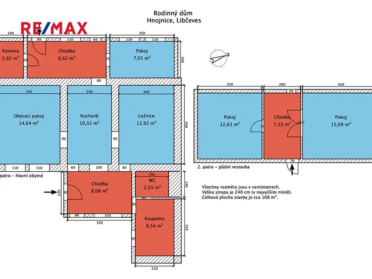 Prodej chalupy 108 m², pozemek 356 m²