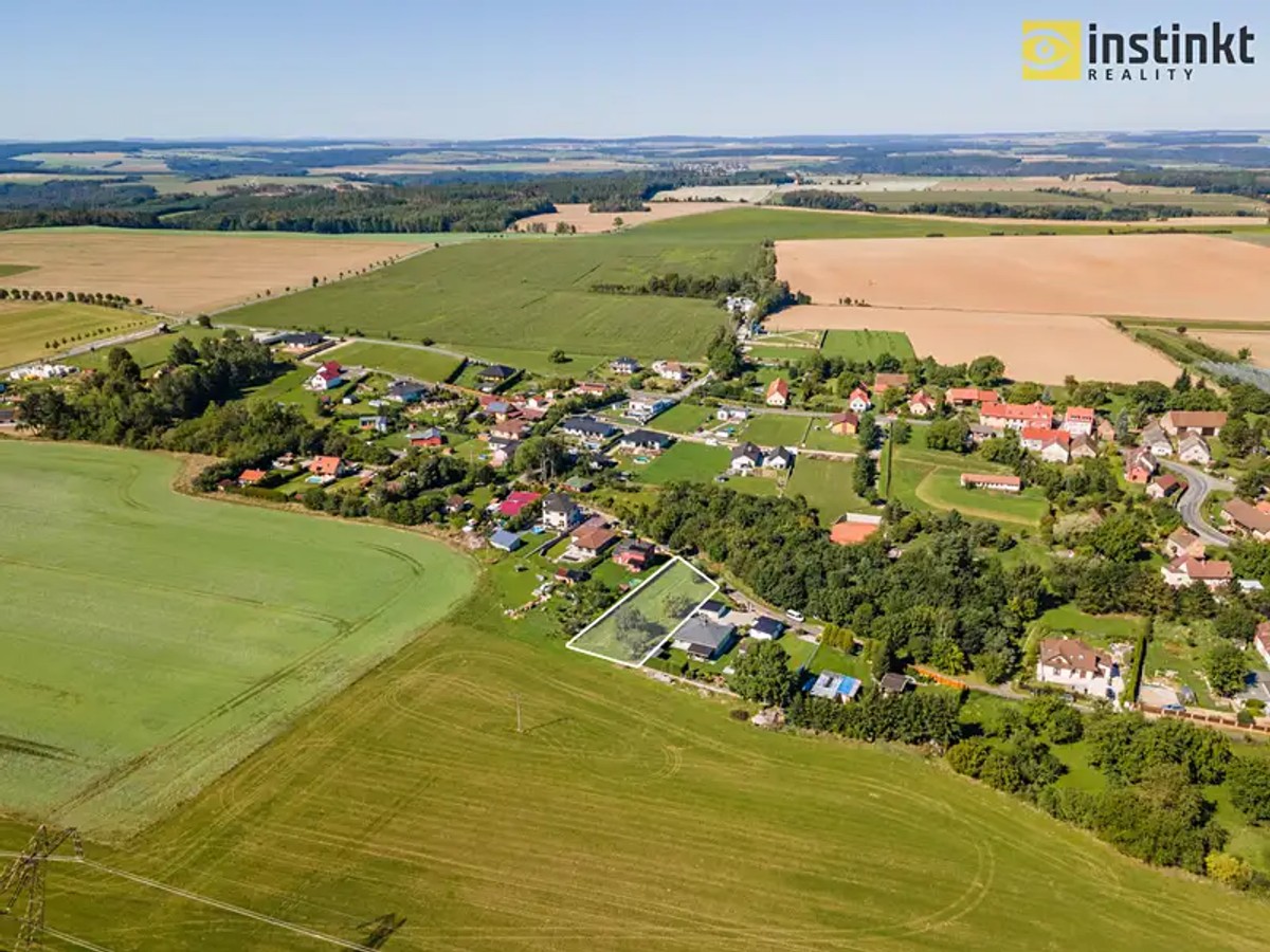 Prodej stavebního pozemku 1188 m²
