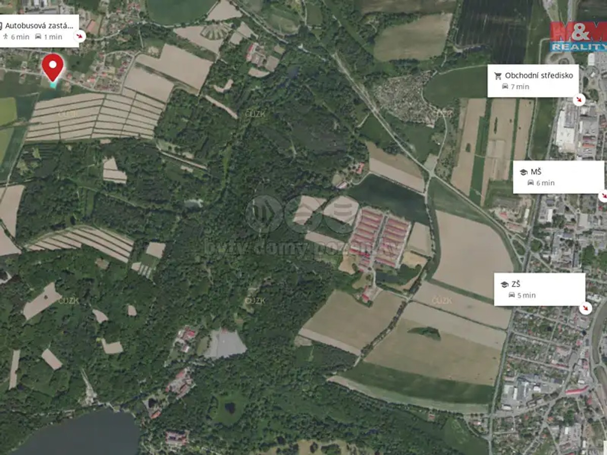Prodej stavebního pozemku 1085 m²