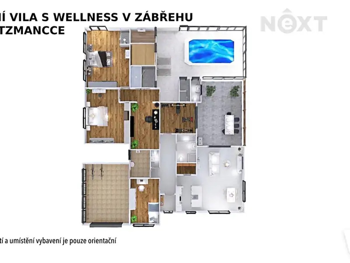 Prodej vily 300 m², pozemek 1066 m²