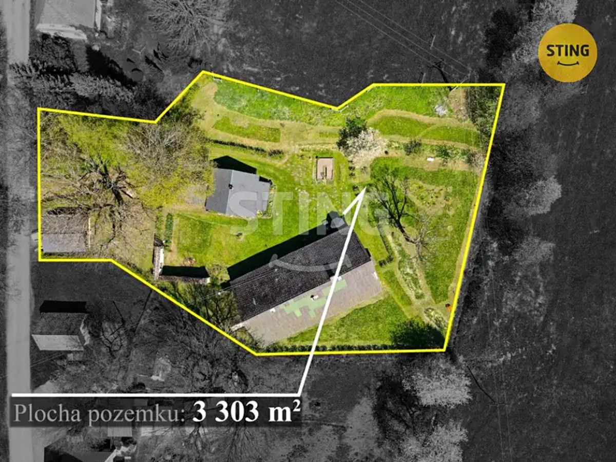 Prodej domu 75 m², pozemek 3303 m²