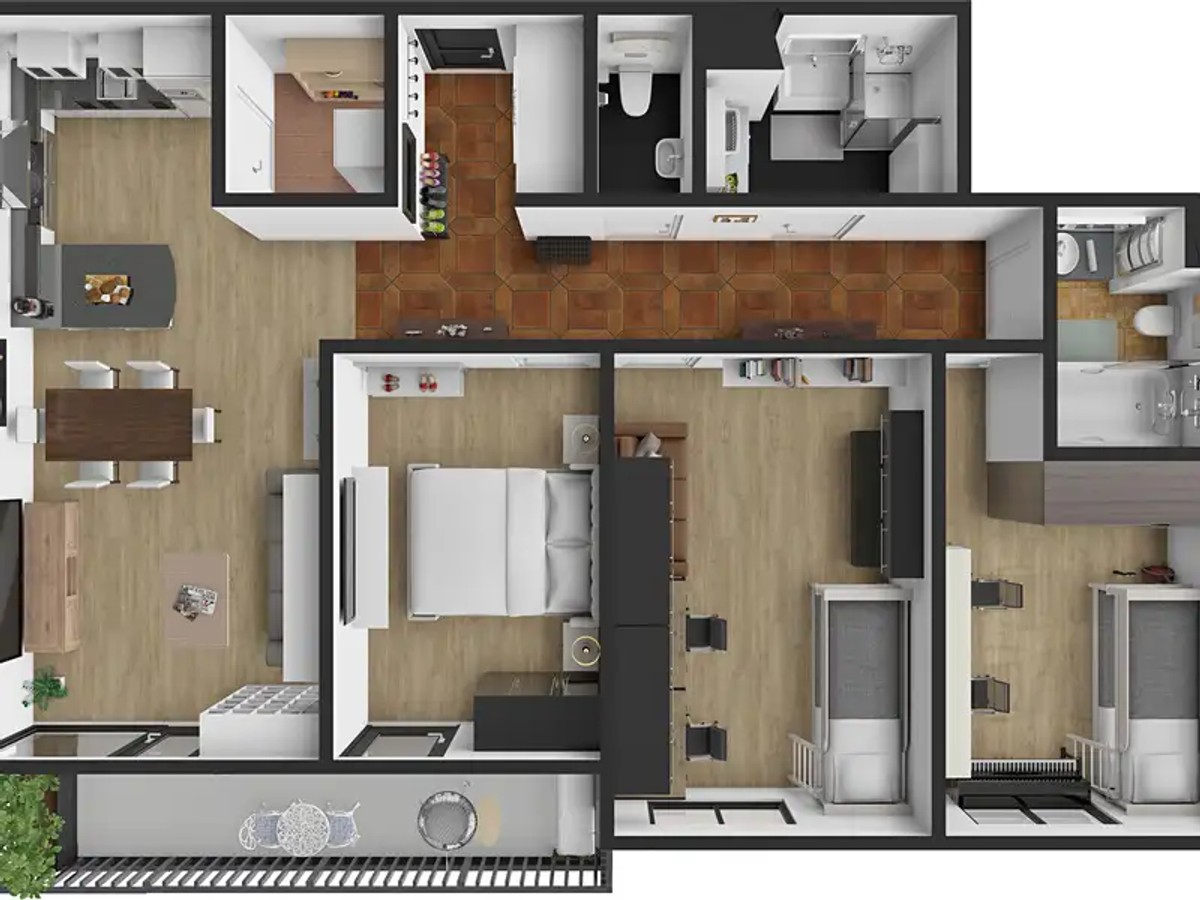 Prodej bytu 4+kk 100 m²