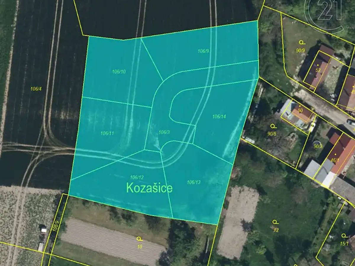 Prodej stavebního pozemku 806 m²