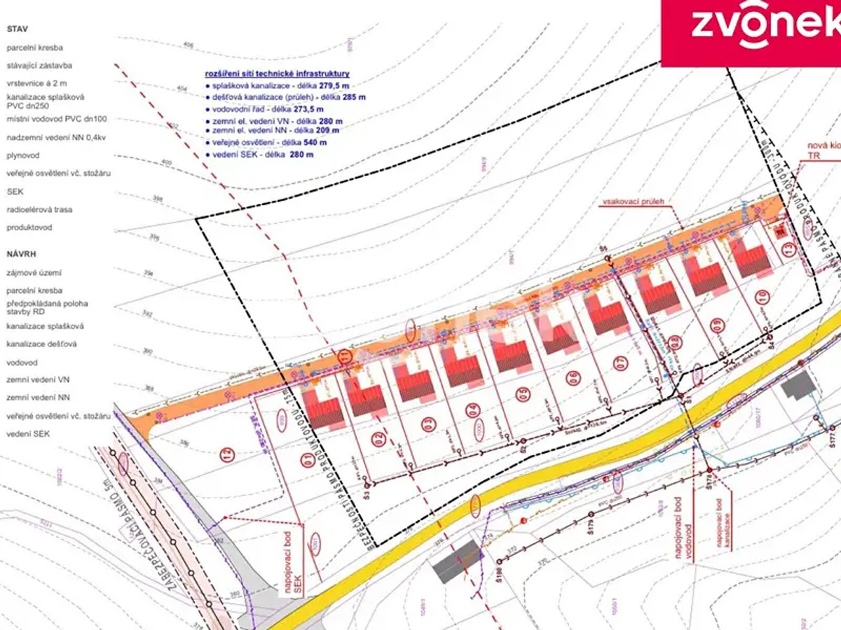 Prodej stavebního pozemku 16533 m²