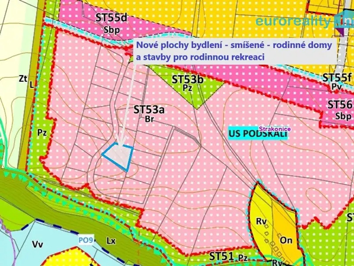 Prodej stavebního pozemku 1351 m²