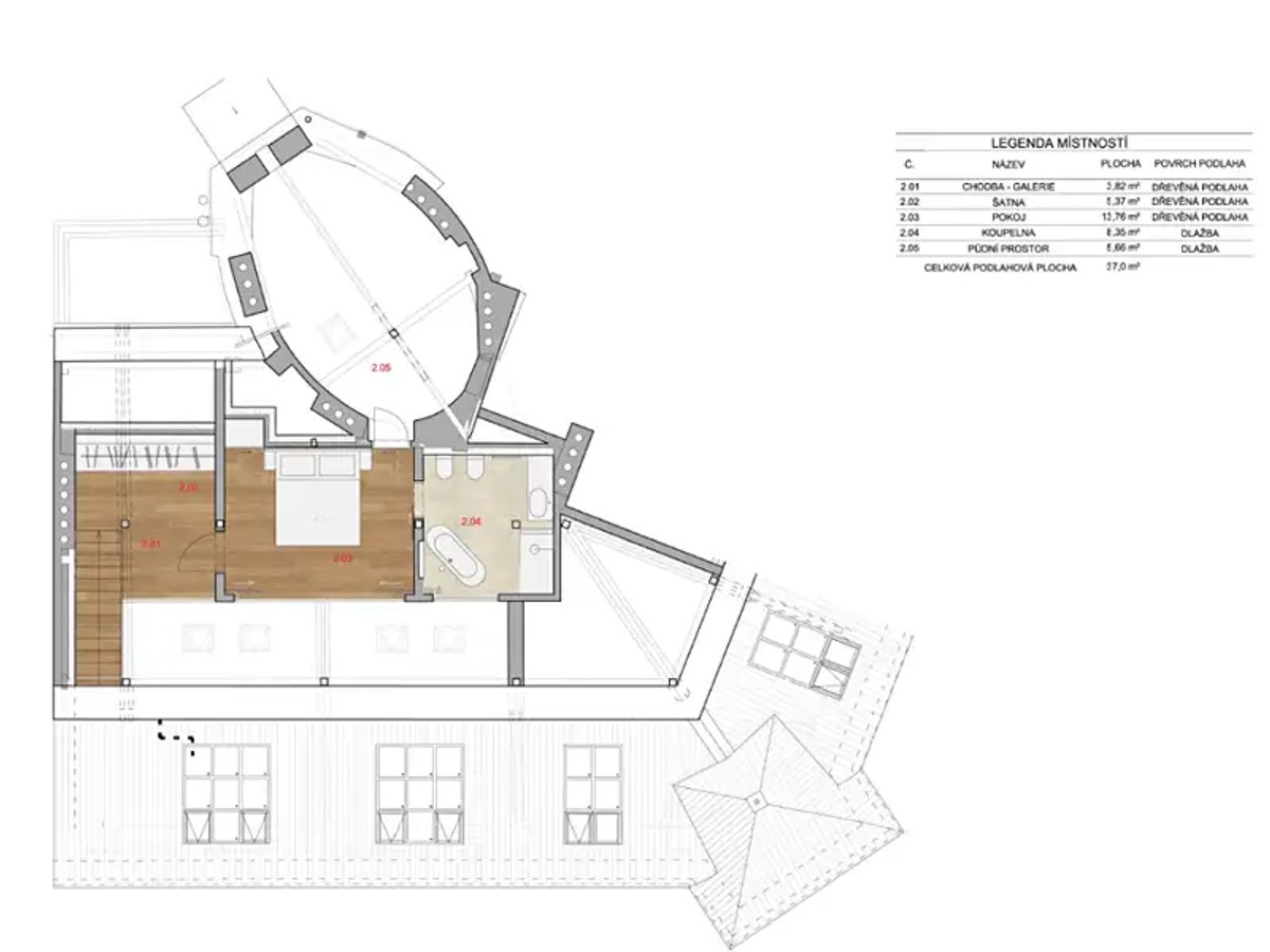 Prodej bytu 4+kk 163 m²