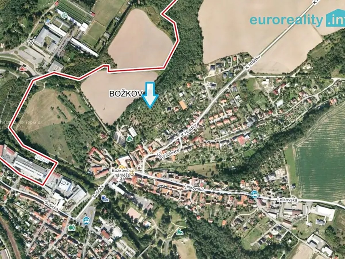 Prodej stavebního pozemku 750 m²