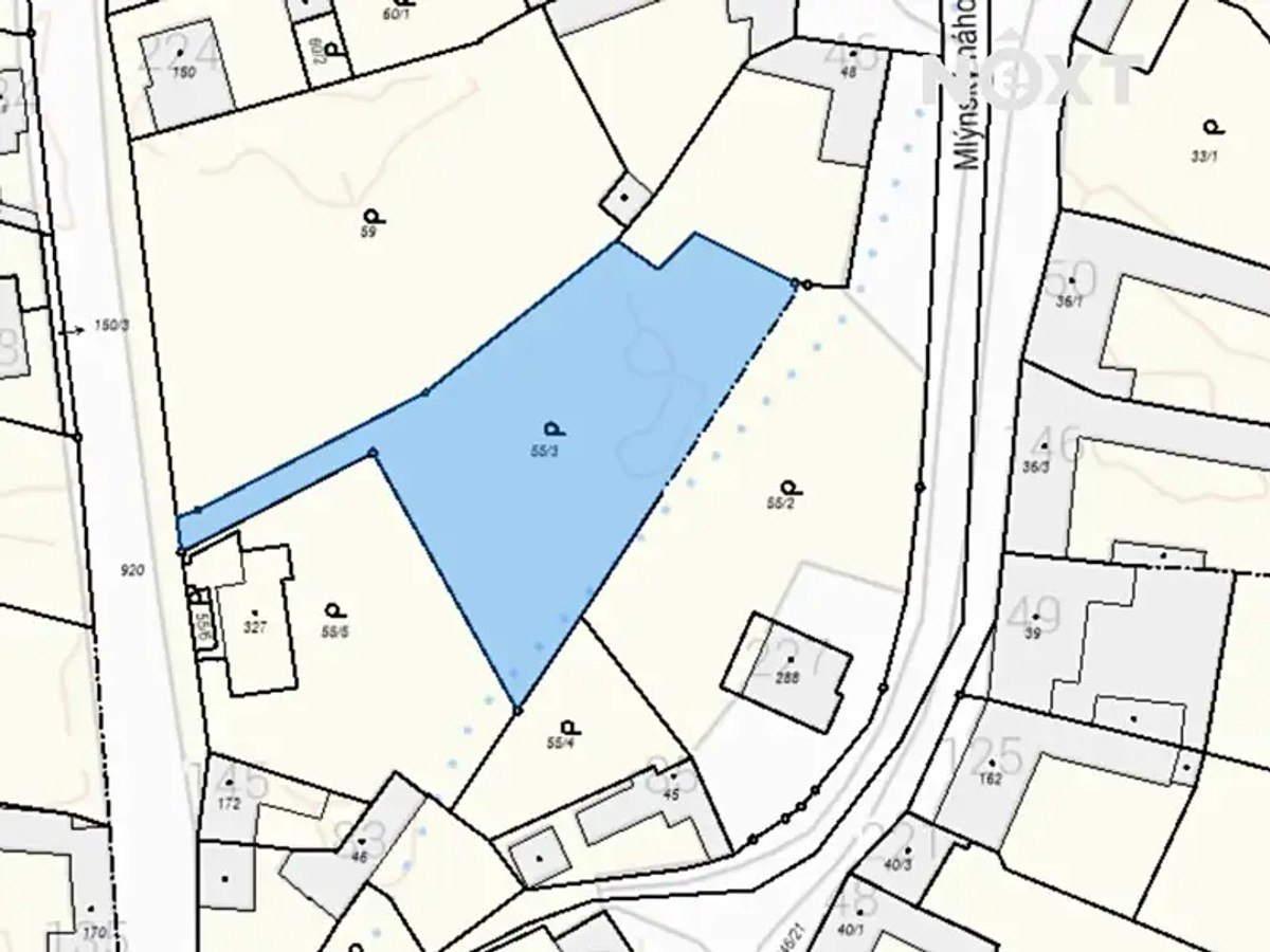 Prodej stavebního pozemku 1500 m²