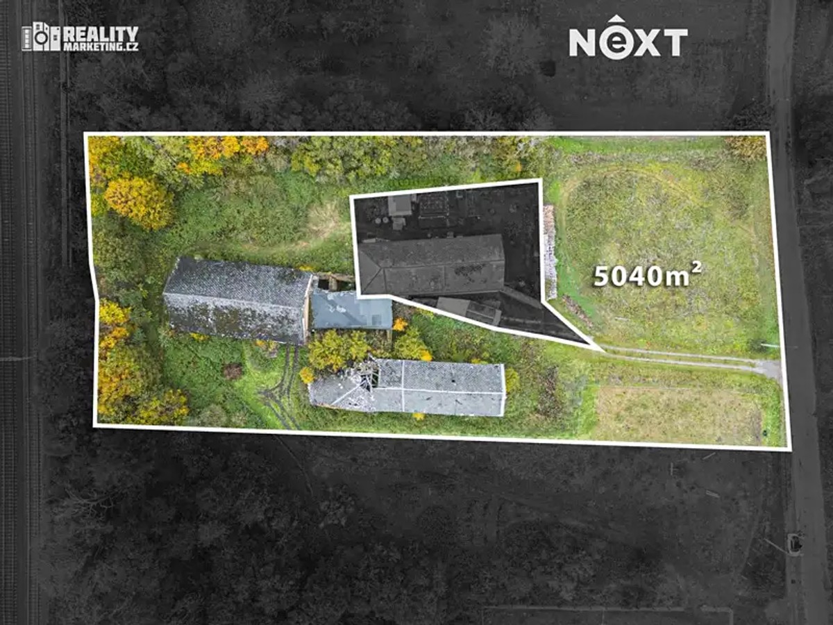 Prodej stavebního pozemku 5040 m²