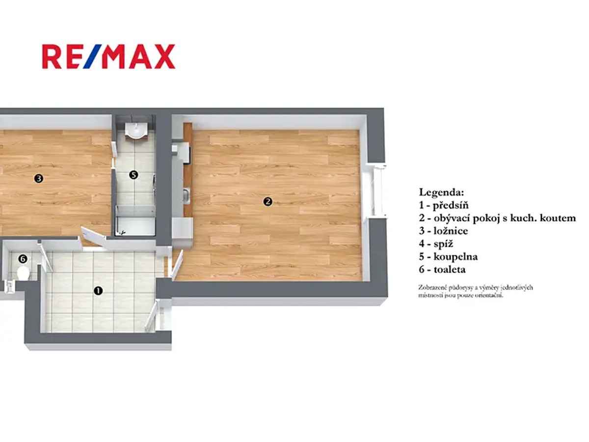 Prodej bytu 2+kk 55 m²
