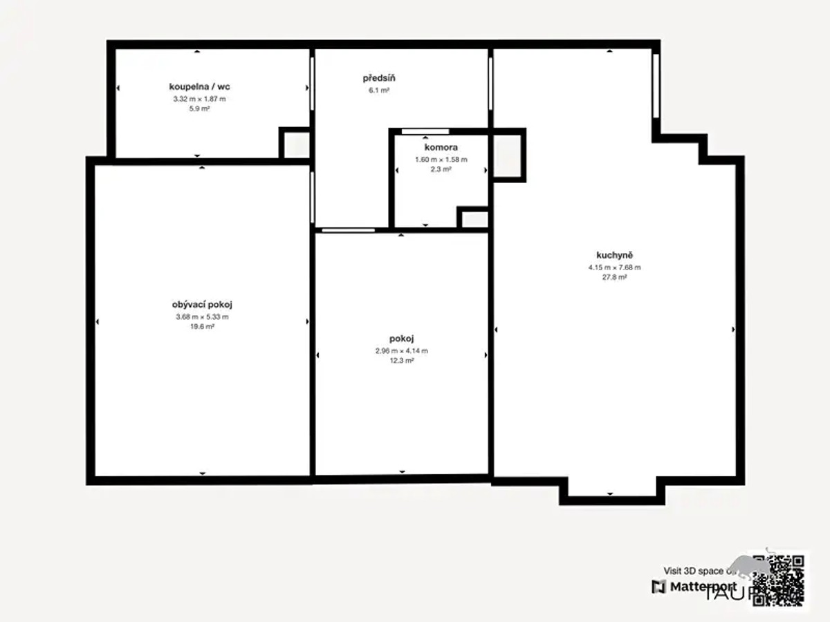 Prodej bytu 2+1 74 m²