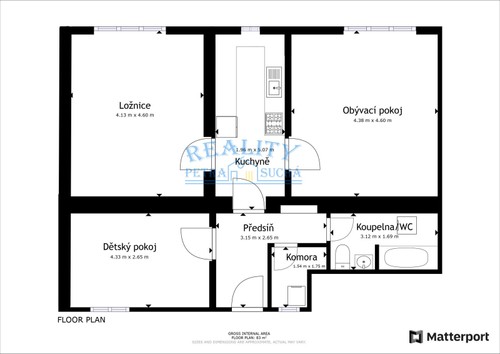 Prodaný dům 83 m², pozemek 222 m²