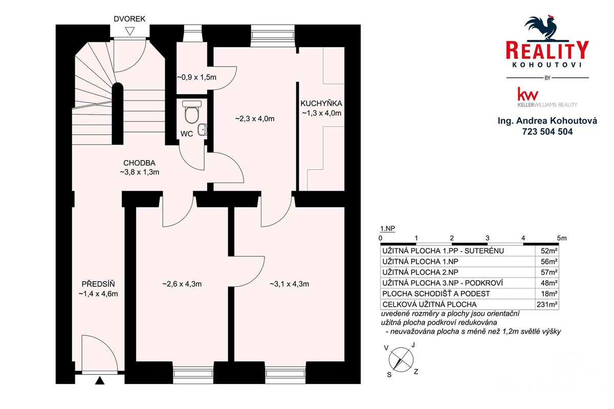 Prodej domu 231 m², pozemek 110 m²