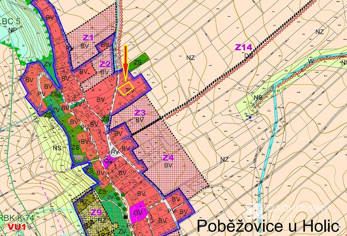 Prodej stavebního pozemku 1265 m²