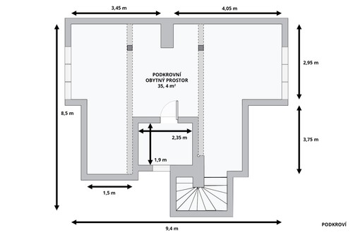 Prodaný dům 150 m², pozemek 615 m²