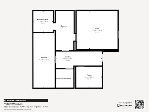 Prodaný dům 233 m², pozemek 1143 m²