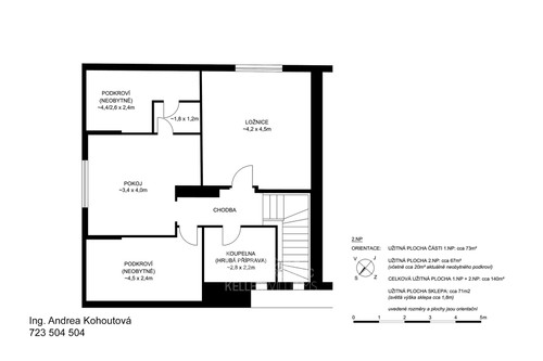 Prodaný dům 211 m², pozemek 605 m²