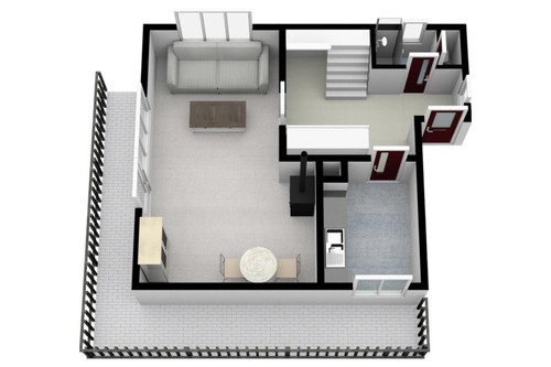 Prodaná chata 57 m², pozemek 420 m²
