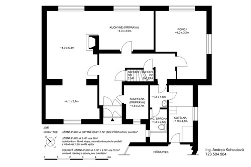 Prodaný dům 151 m², pozemek 692 m²
