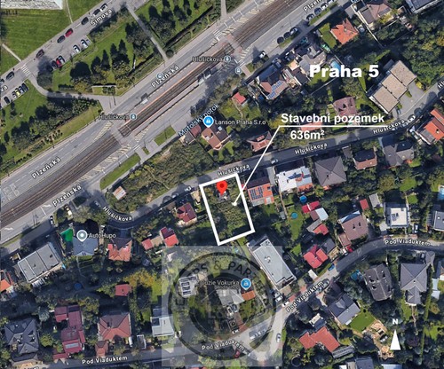 Prodej stavebního pozemku 636 m²