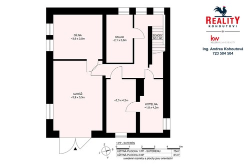 Prodej bytu 3+1 81 m²