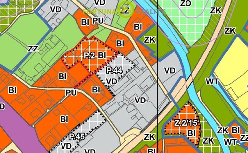 Prodej stavebního pozemku 5699 m²