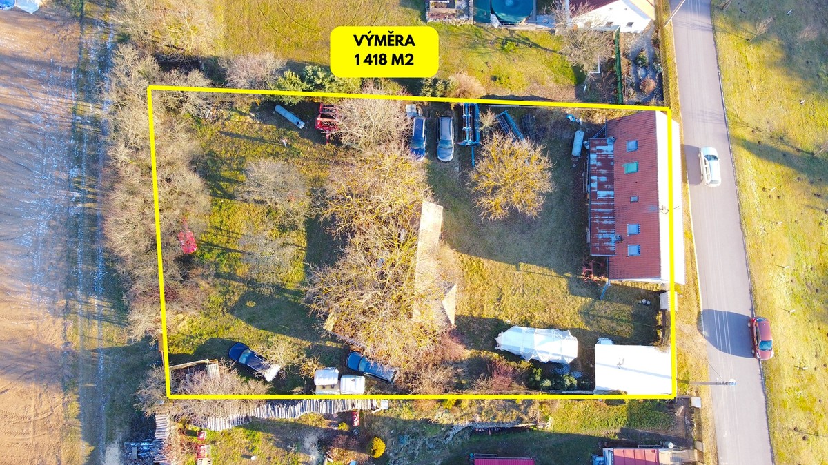 Prodej domu 80 m², pozemek 1418 m²