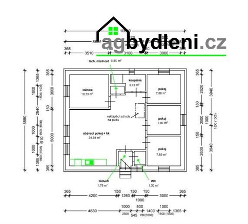 Prodej domu 155 m², pozemek 695 m²