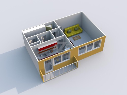 Prodaný byt 1+1 38 m²