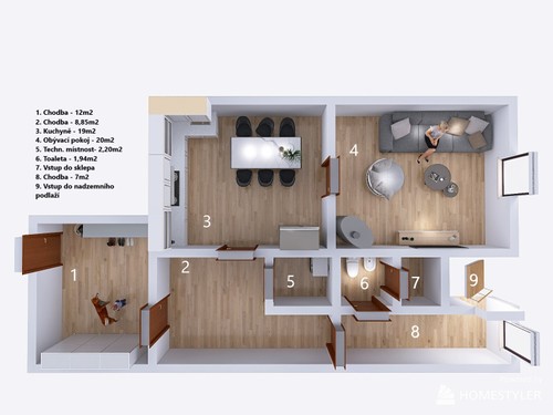 Prodaný dům 186 m², pozemek 447 m²