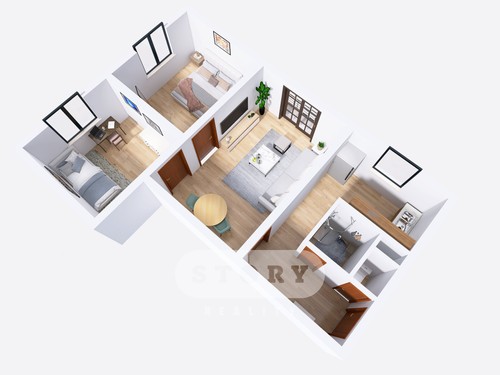Prodaný byt 3+1 62 m²