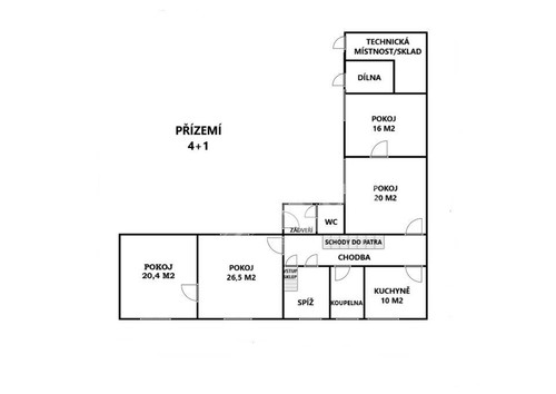 Prodej domu 250 m², pozemek 250 m²