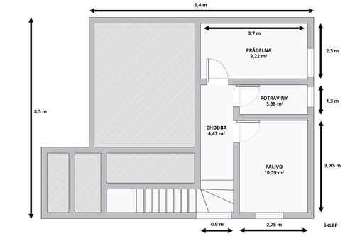 Prodaný dům 150 m², pozemek 615 m²