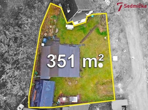 Prodej chaty 33 m², pozemek 351 m²