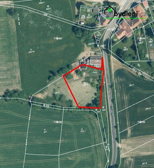 Prodej stavebního pozemku 2975 m²