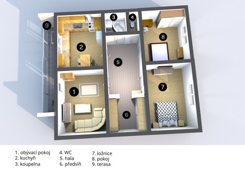 Prodaný byt 3+1 78 m²