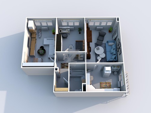 Prodaný byt 3+1 62 m²