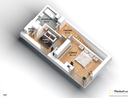 Prodaný atypický byt 108 m²