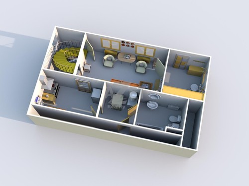 Prodaná chata 72 m², pozemek 410 m²